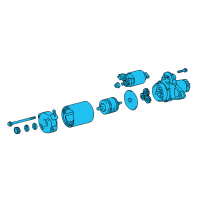 OEM 2010 Toyota RAV4 Starter Diagram - 28100-28072