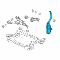 OEM 2014 Dodge Charger Suspension Knuckle Front Right, Right Diagram - 4877274AB