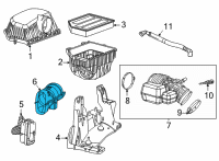 OEM Jeep Grand Wagoneer AMBIENT AIR Diagram - 68425655AC