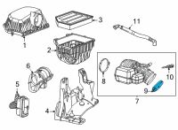 OEM Jeep Grand Wagoneer HOSE Diagram - 6513352AA