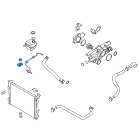 OEM Kia Sportage Bracket Assembly-Radiator Diagram - 253332S150