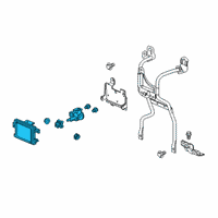 OEM 2020 Acura RLX Radar Sub-Assembly Diagram - 36802-TY2-A05