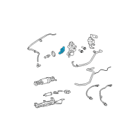 OEM 2004 Ford Focus EGR Valve Gasket Diagram - 3S4Z-9D476-AD