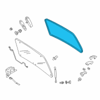 OEM 2006 Ford Escape Weatherstrip Diagram - YL8Z-7842084-AA