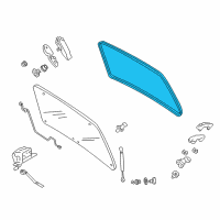 OEM 2001 Ford Escape Weatherstrip Diagram - YL8Z-7842084-AA