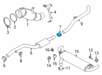 OEM 2022 BMW X5 Clamping Bush Diagram - 18-30-7-560-815