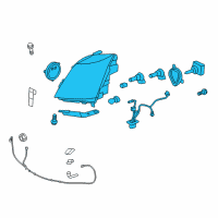 OEM 2012 Cadillac CTS Composite Headlamp Diagram - 22755332