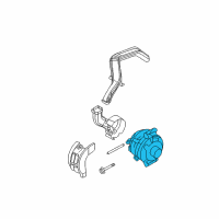 OEM 2008 Mercury Milan Alternator Diagram - 6E5Z-10V346-ABRM