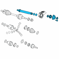 OEM 2014 Buick Verano Intermed Shaft Diagram - 22910267