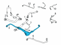 OEM 2021 BMW X3 HOSE COOLANT RADIATOR INTAKE Diagram - 17-12-5-A02-2E0