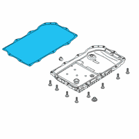 OEM 2021 Dodge Challenger Gasket-Oil Pan Diagram - 68261578AA