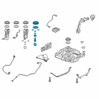 OEM 2015 Acura ILX Regulator Set, Pressure Diagram - 17052-TR0-A50