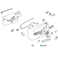 OEM 2010 Chevrolet Camaro Trunk Lid Switch Diagram - 92224594