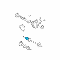 OEM Lincoln Inner Boot Diagram - 2L1Z-3A331-AB