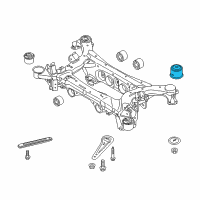 OEM Hyundai Bushing-Crossmember Diagram - 55428-B1050