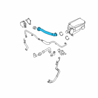 OEM Ford Hose & Tube Assembly Diagram - 8C3Z-6A664-B