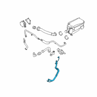 OEM 2012 Ford F-250 Super Duty Vacuum Hose Diagram - BC3Z-9C493-B