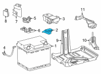 OEM Toyota Terminal Diagram - 82651-62010