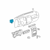 OEM Hummer H3T Switch, Headlamp Diagram - 15101465