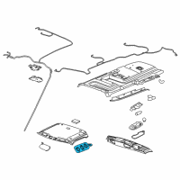 OEM 2022 GMC Savana 2500 Heater & Air Conditioner Control Assembly Diagram - 84563969