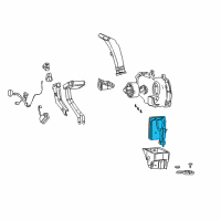 OEM 2006 Chevrolet Tahoe Evaporator, Auxiliary A/C Diagram - 12477713