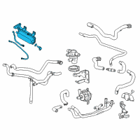 OEM 2013 Chevrolet Volt Heater Diagram - 22851153