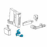 OEM 2022 Lexus LC500 Switch, Luggage Electrical Diagram - 84945-11010