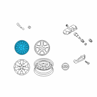 OEM 2012 Hyundai Elantra Inch Steel Wheel Diagram - 52910-2H060