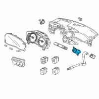 OEM Acura Switch Assembly Diagram - 35881-TZ5-A01