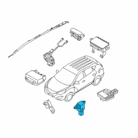 OEM 2013 Hyundai Tucson Sensor Assembly-Pressure Side Impact Diagram - 95920-2S200