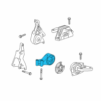 OEM 2014 Chevrolet Malibu Rear Transmission Mount Diagram - 23113984