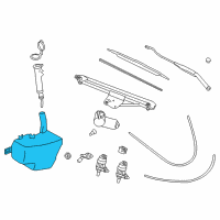 OEM Saturn L300 Reservoir Assembly Diagram - 21019528