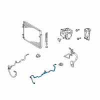 OEM Lexus RX400h Tube & Accessory Assembly Diagram - 88710-48190