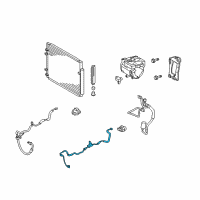 OEM 2007 Toyota Highlander Liquid Line Diagram - 88710-48190