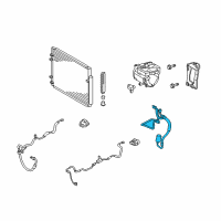 OEM 2006 Toyota Highlander Discharge Hose Diagram - 88703-48100