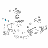 OEM 2013 Chevrolet Captiva Sport Expansion Valve Diagram - 19258417