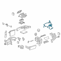 OEM Chevrolet Captiva Sport Harness Diagram - 19260498