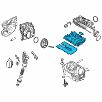 OEM 2014 BMW i8 Cylinder Head Cover Diagram - 11-12-7-611-277