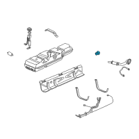 OEM Oldsmobile Custom Cruiser Fuel Cap Diagram - 15763229