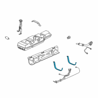 OEM GMC Savana 1500 Strap Asm-Fuel Tank Diagram - 15743015