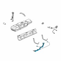OEM 1999 Chevrolet Express 3500 Pipe Assembly Diagram - 25161982