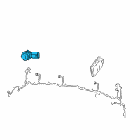 OEM 2019 Jeep Cherokee Sensor-Park Assist Diagram - 5XG31TZZAA