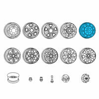 OEM 2019 Ram 3500 Aluminum Diagram - 4755284AB