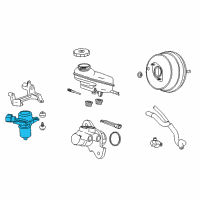 OEM 2018 Cadillac CTS Pump Diagram - 22909772