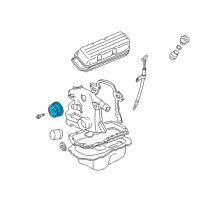 OEM Buick LaCrosse Crankshaft Balance Diagram - 12563265