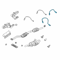 OEM 1999 BMW Z3 Oxygen Sensor Diagram - 11-78-1-433-940