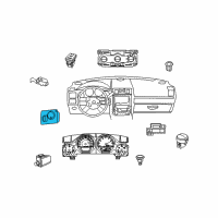 OEM 2012 Dodge Challenger Switch-HEADLAMP Diagram - 68189147AA