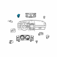 OEM Dodge Ram 1500 Switch-Heated Seat Diagram - 4602970AA