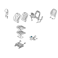 OEM 2019 Hyundai Veloster N Sw Assembly-L/SUPT, LH Diagram - 88090-K9000-NNB