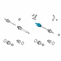 OEM 2019 Ford Transit Connect Inner Joint Diagram - KV6Z-3B436-K